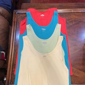 Multicolor Women’s Workout Tanks